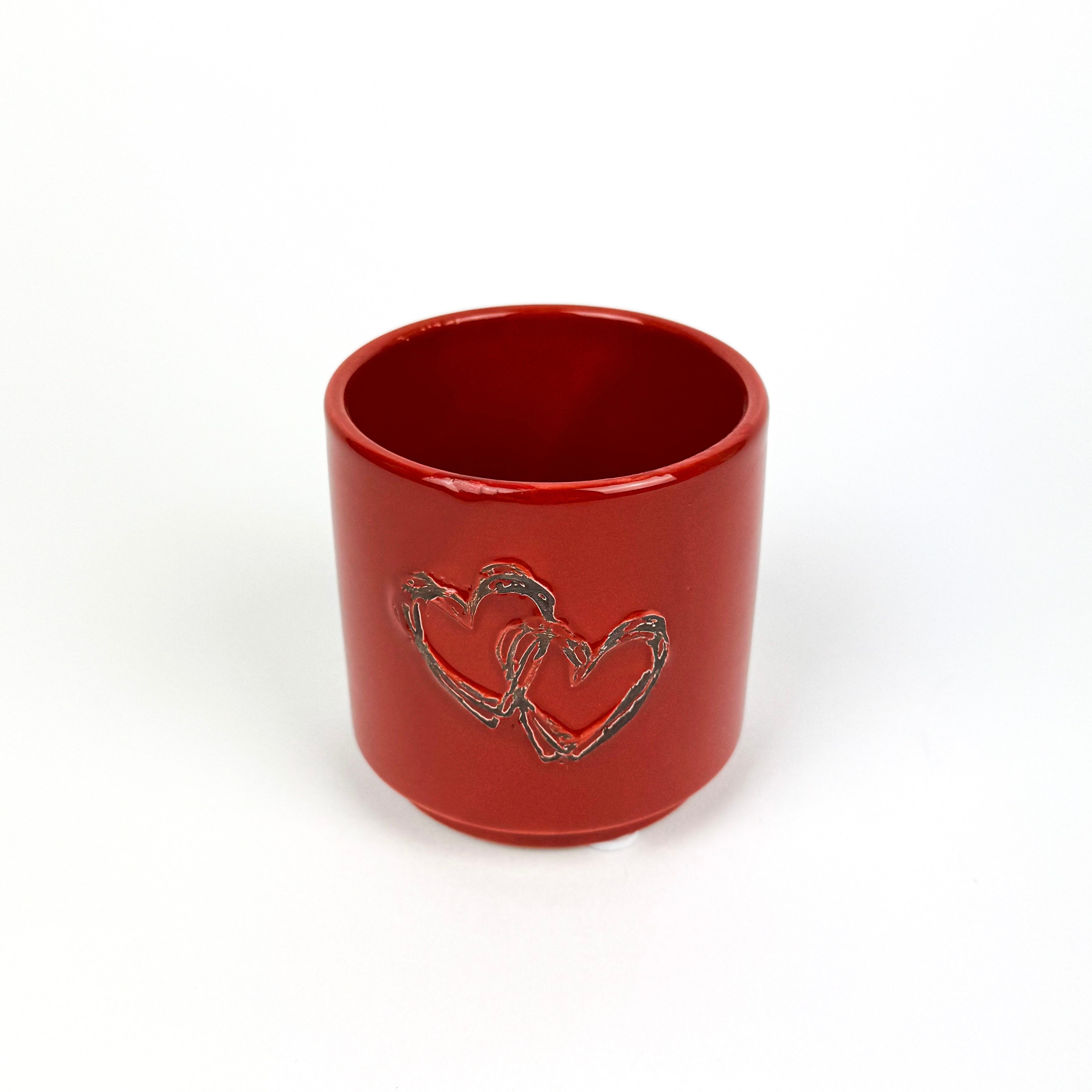 Mini Ceramic Heart Pots OH SO Floral mini-ceramic-heart-pots-oh-so-floral