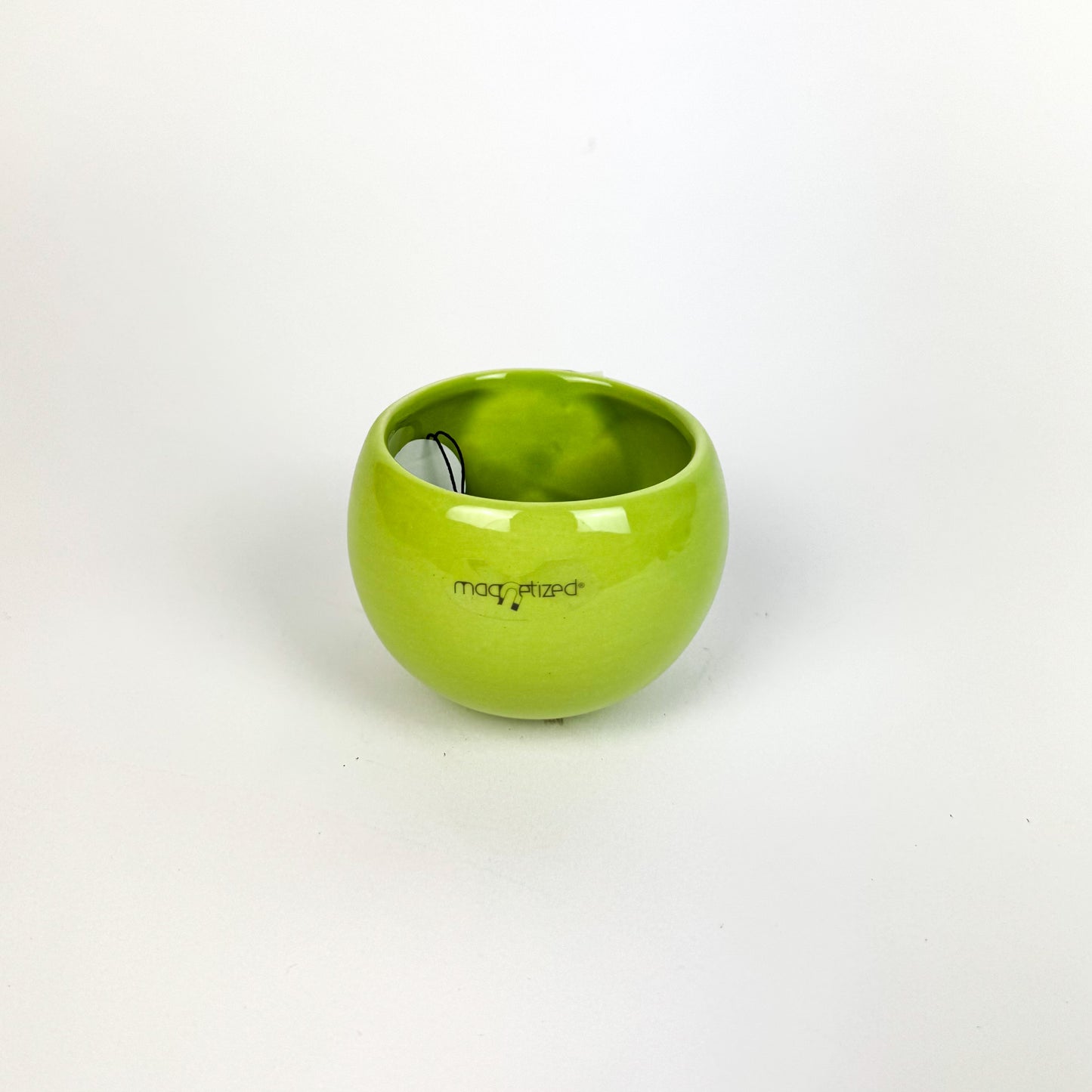 Ceramic Green Magnetic Plant Pots