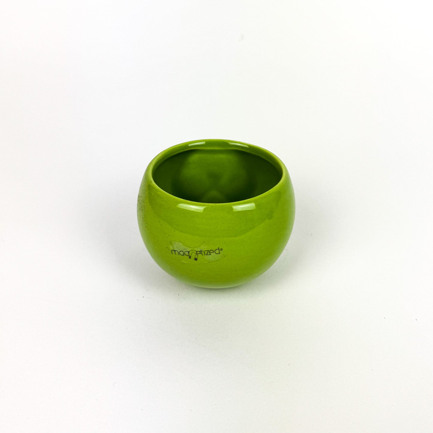 Ceramic Green Magnetic Plant Pots