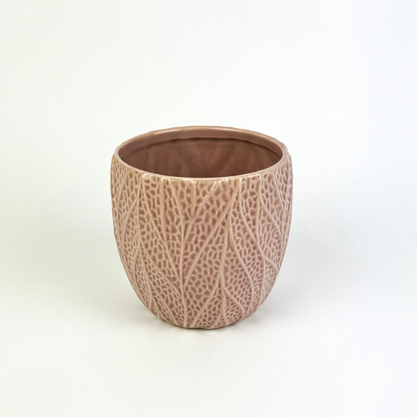 Ceramic Pink Pot 12cm