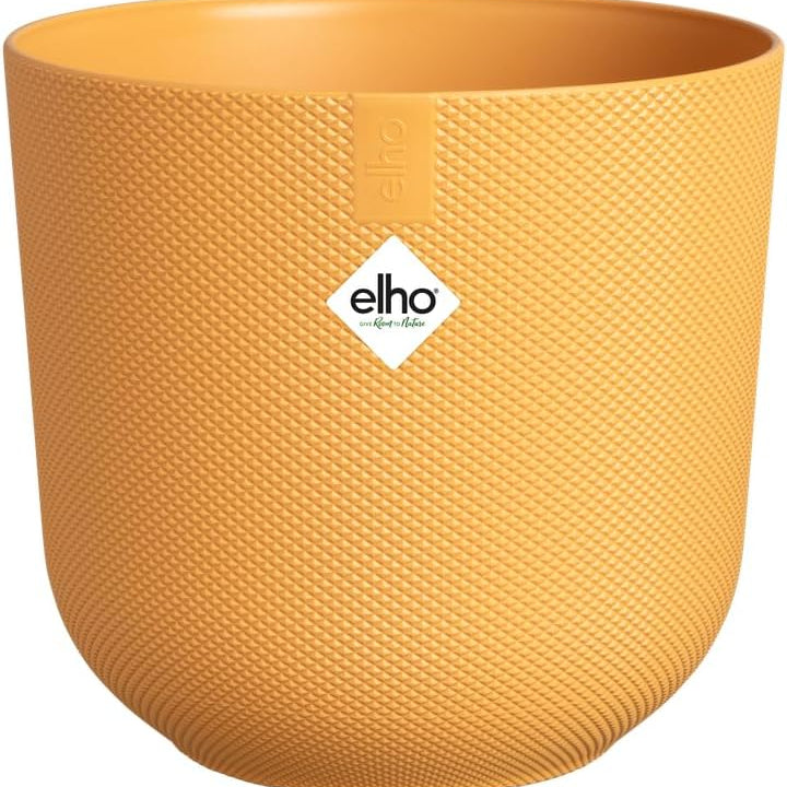 Jazz Elho 9cm Amber Yellow Plant Pot