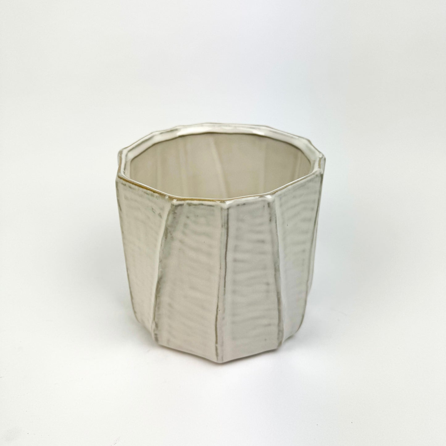 Grey 13cm Ceramic Pot
