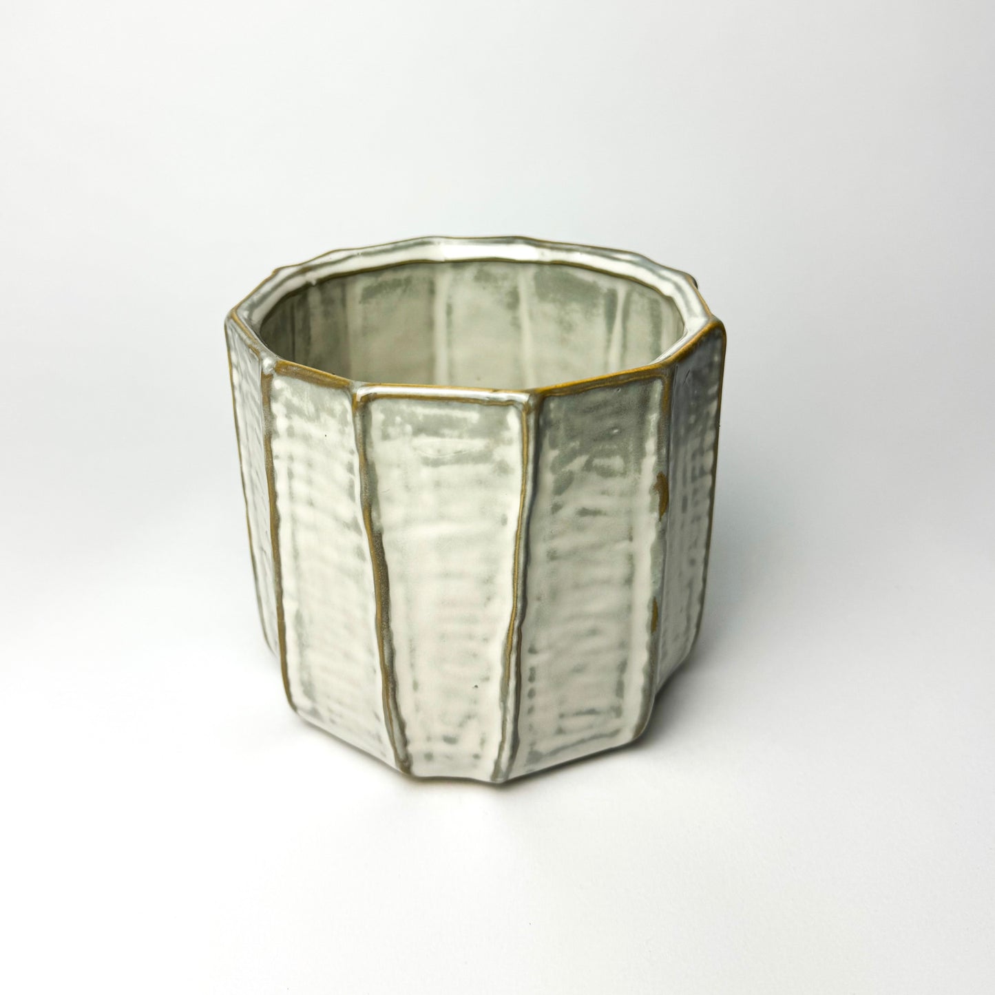 Grey 11cm Ceramic Pot