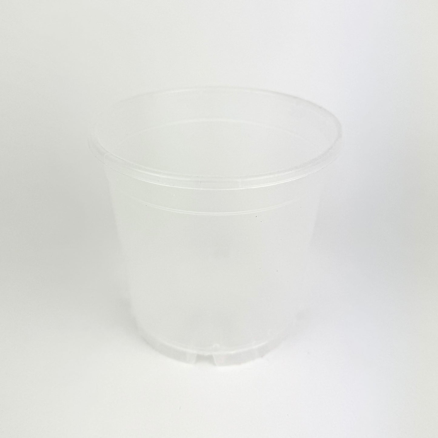 Set of 5 9cm Clear Nursery Pot