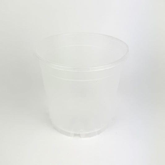Set of 5 12cm Clear Nursery Pot