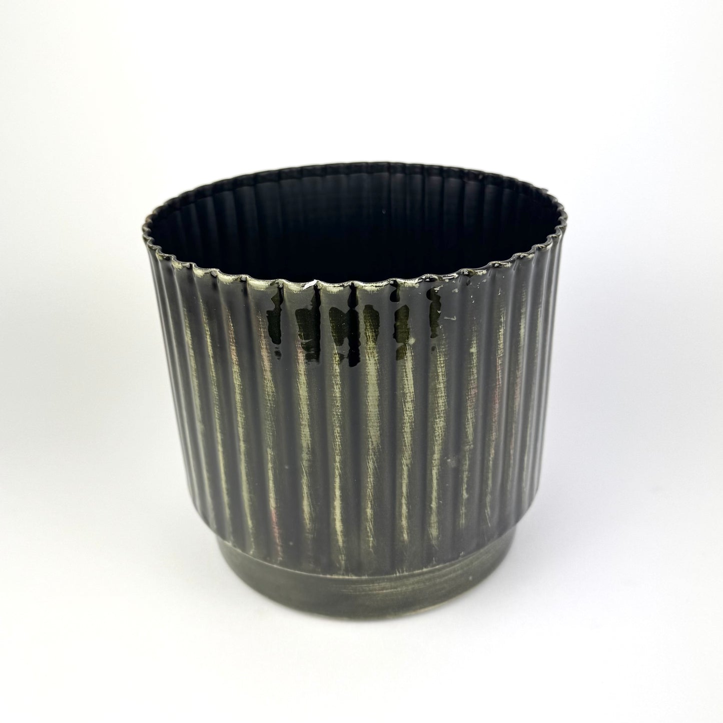 Green Jess 19cm Tin Pot
