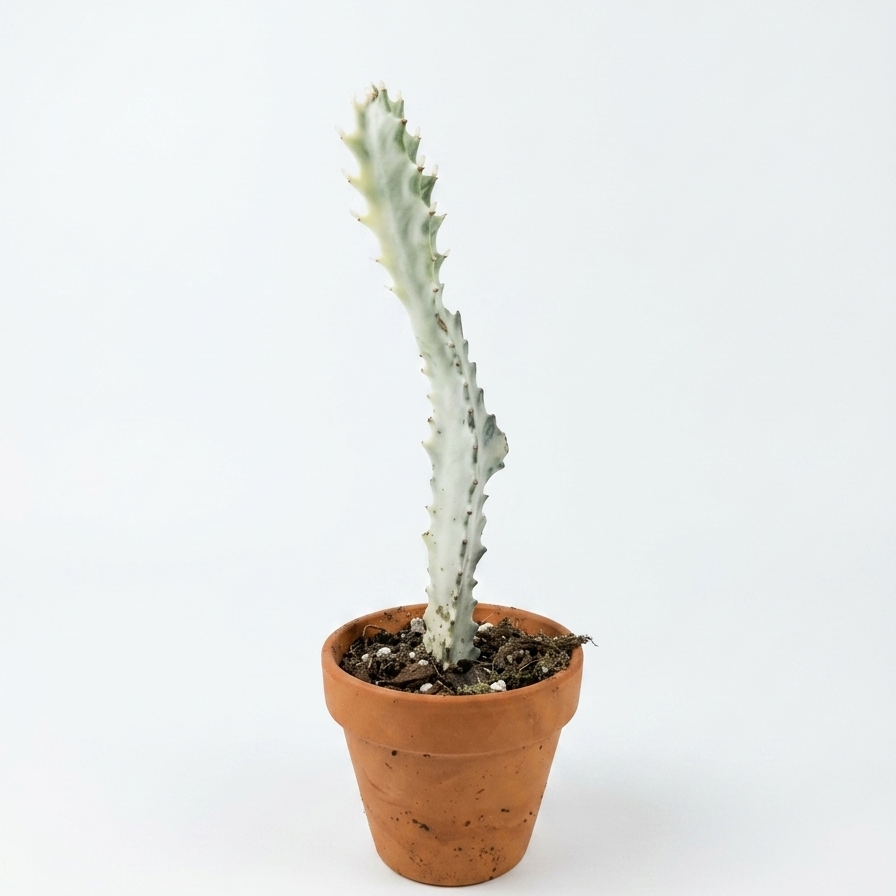 Euphorbia Lactia White Ghost 8cm Houseplant