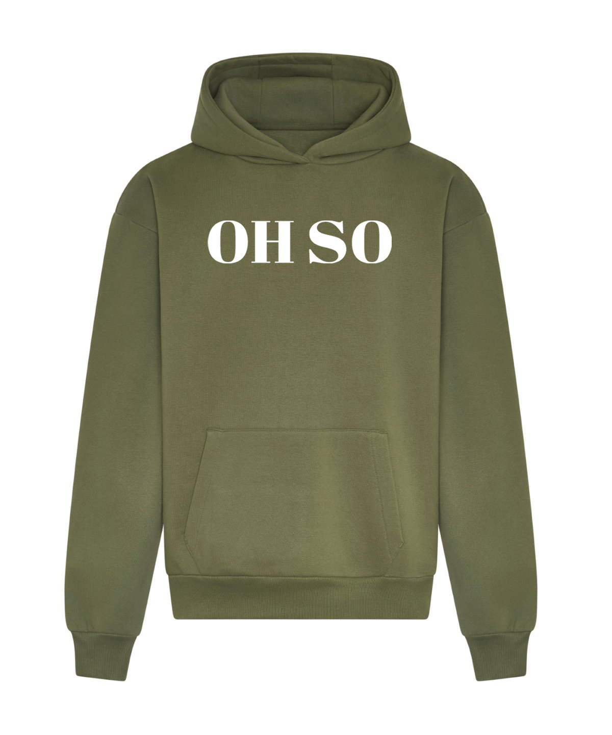 White OH SO Logo Hoodie