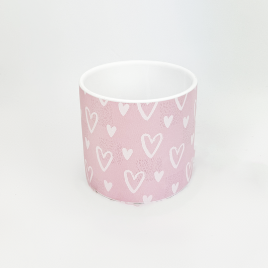 Heart Ceramic 14cm Pot