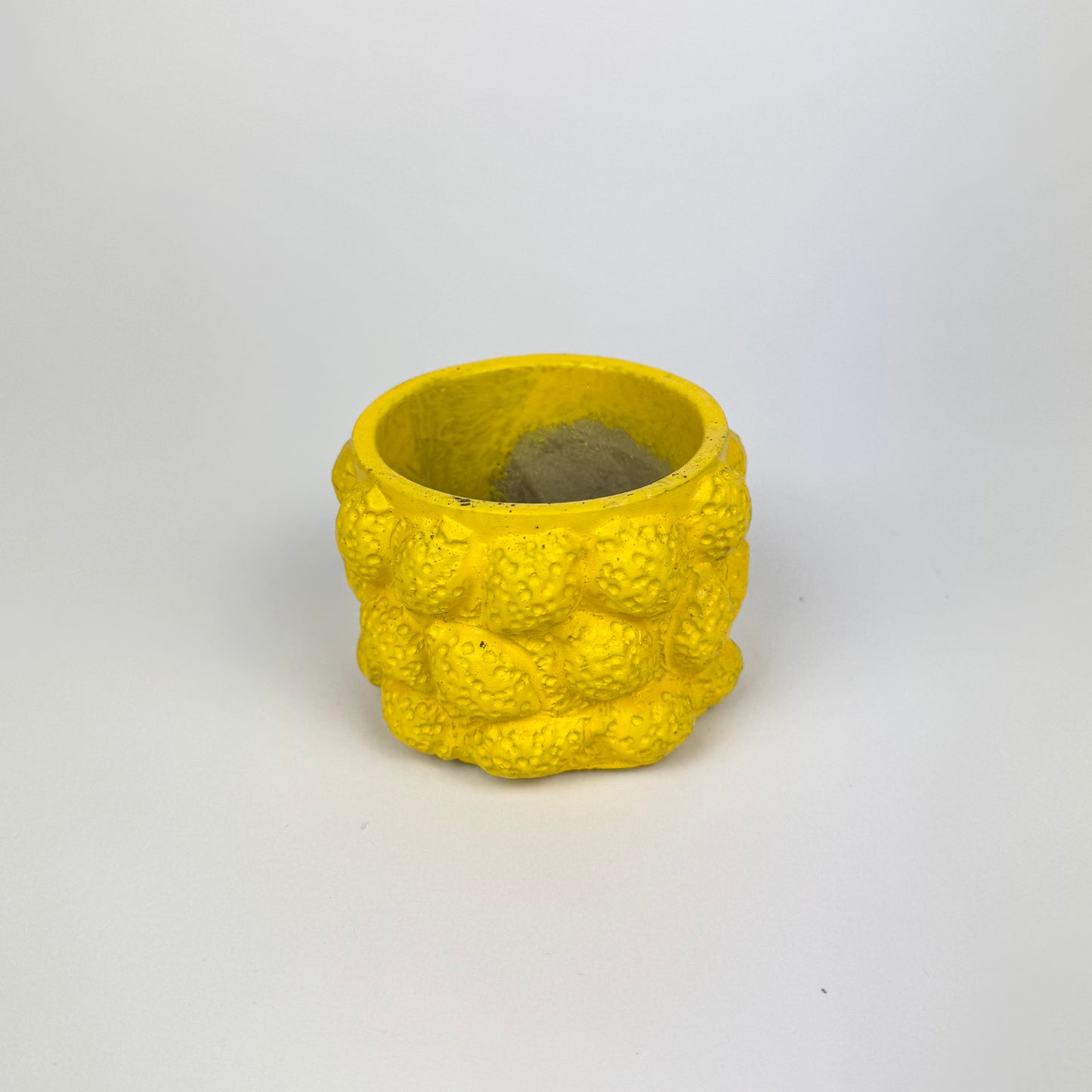 Ceramic 7cm Citrus Yellow Plant Pot