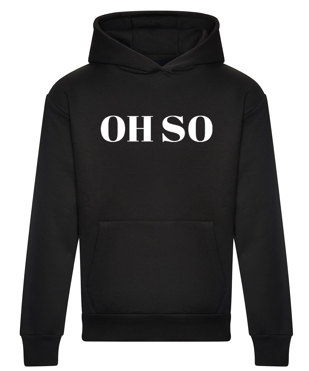 White OH SO Logo Hoodie