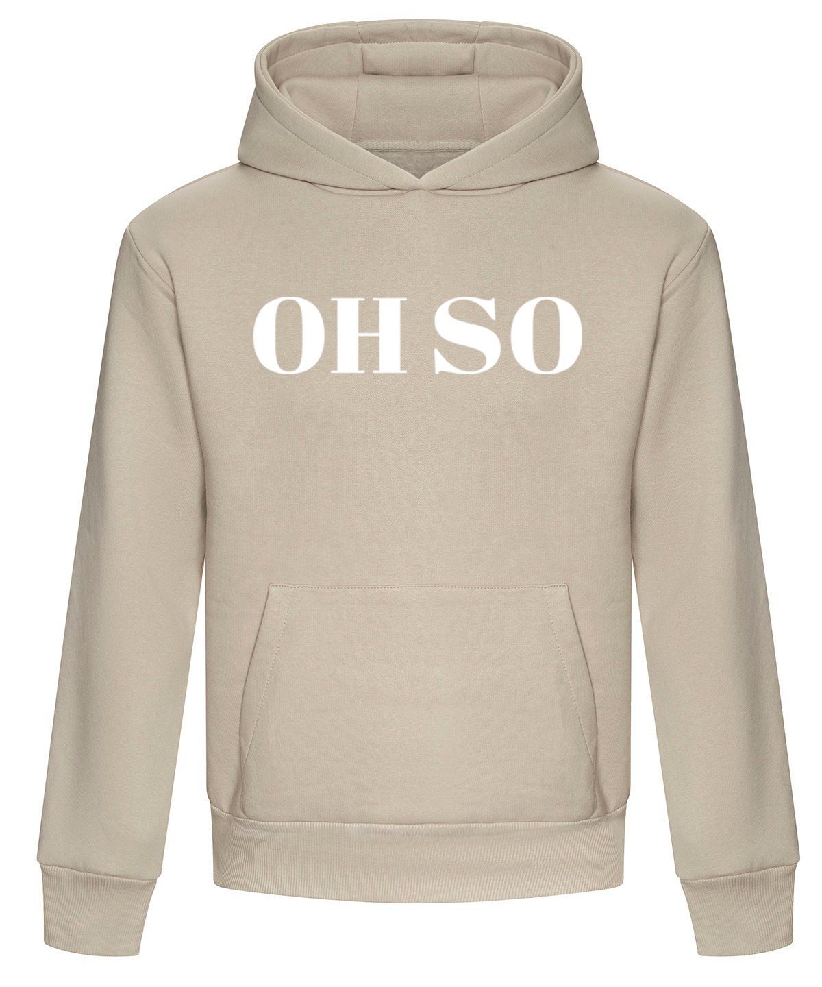 White OH SO Logo Hoodie