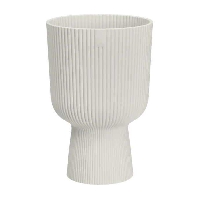 White Elho Coupe 14cm Pot
