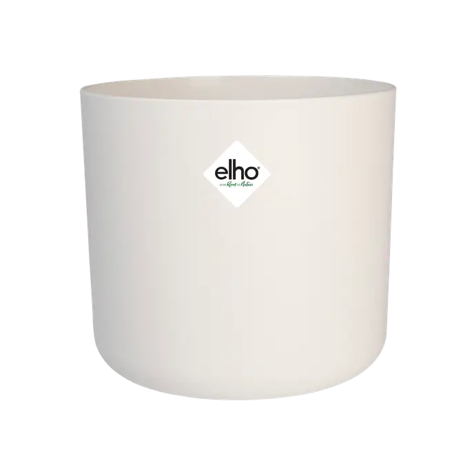 B.For Soft Round 25cm White Plant Pot