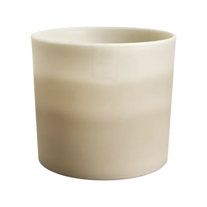Beige Colour Gradient Round Elho 14cm Pot