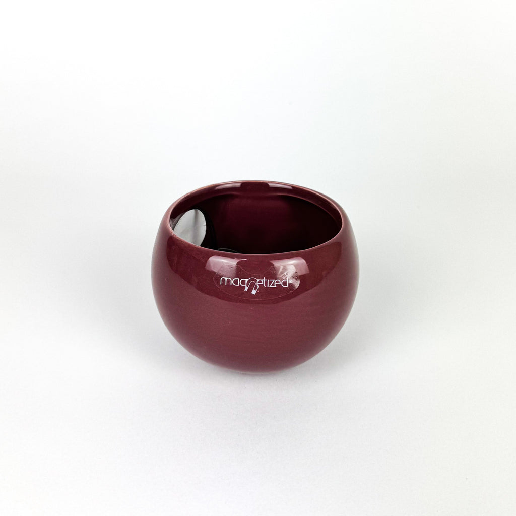 Ceramic purple/ pink Magnetic Plant Pots