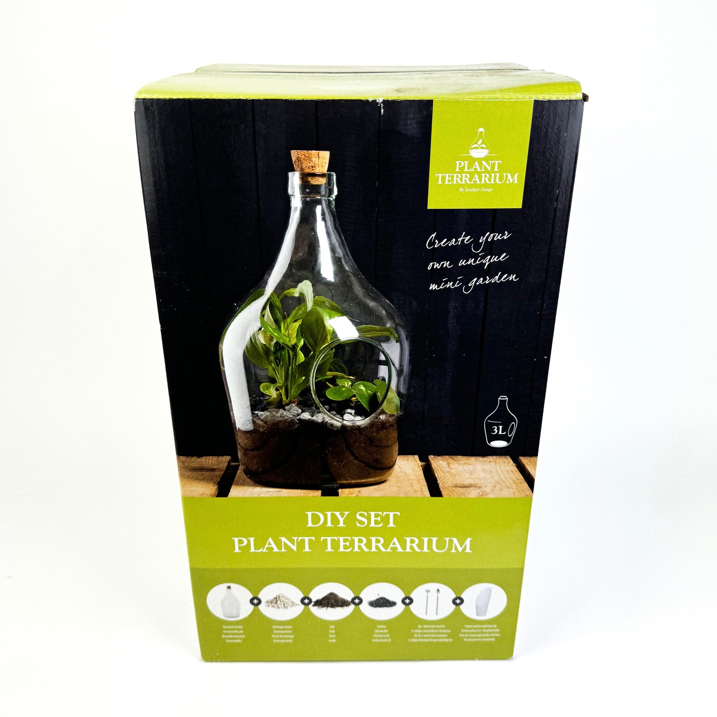 Terrarium do-it-yourself 24cm glass