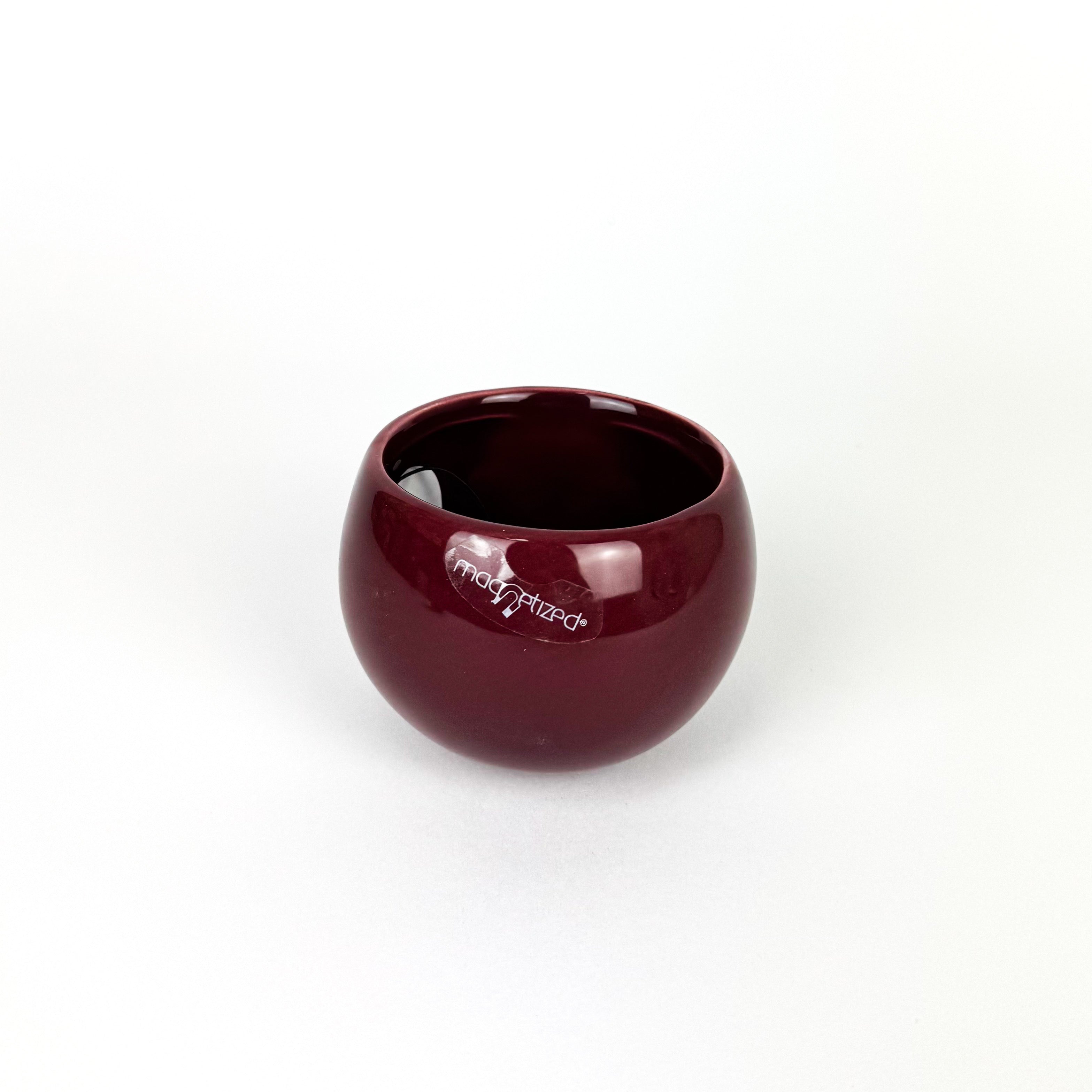 Ceramic purple/ pink Magnetic Plant Pots