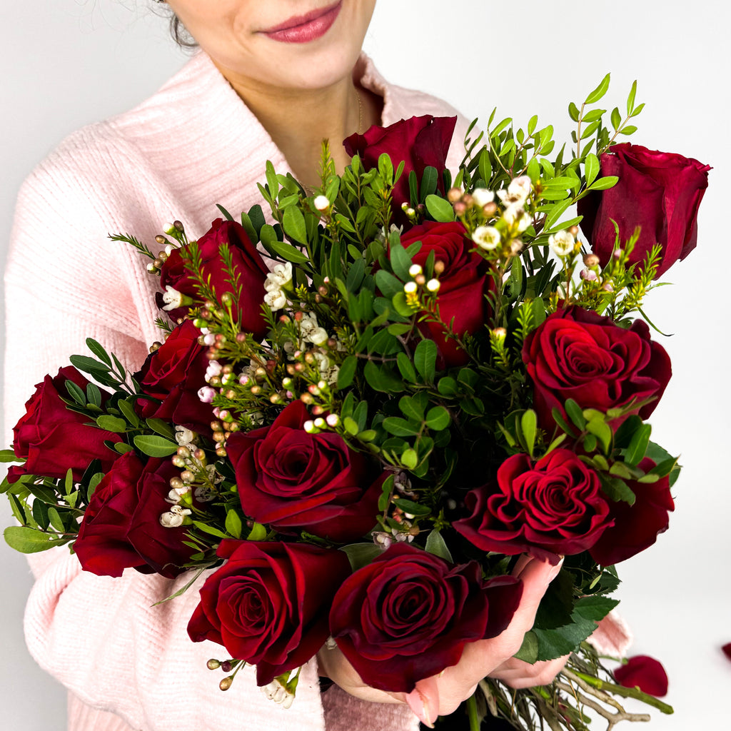 12 Red Rose Bouquet