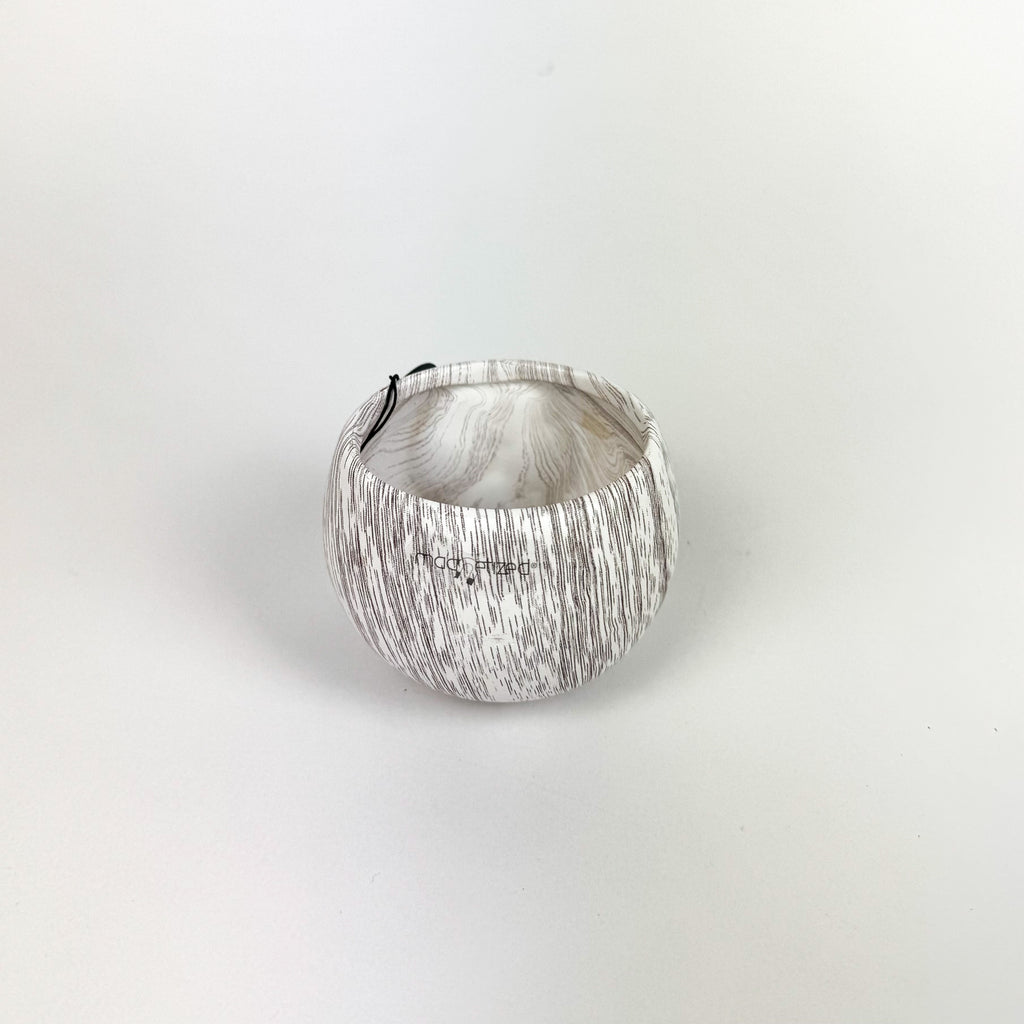 Wooden Finish Magnetic Plant Pots