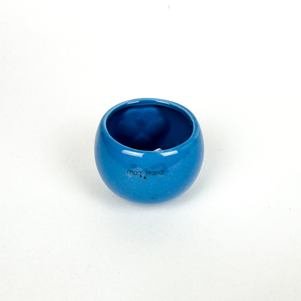 Ceramic Blue Magnetic Plant Pots