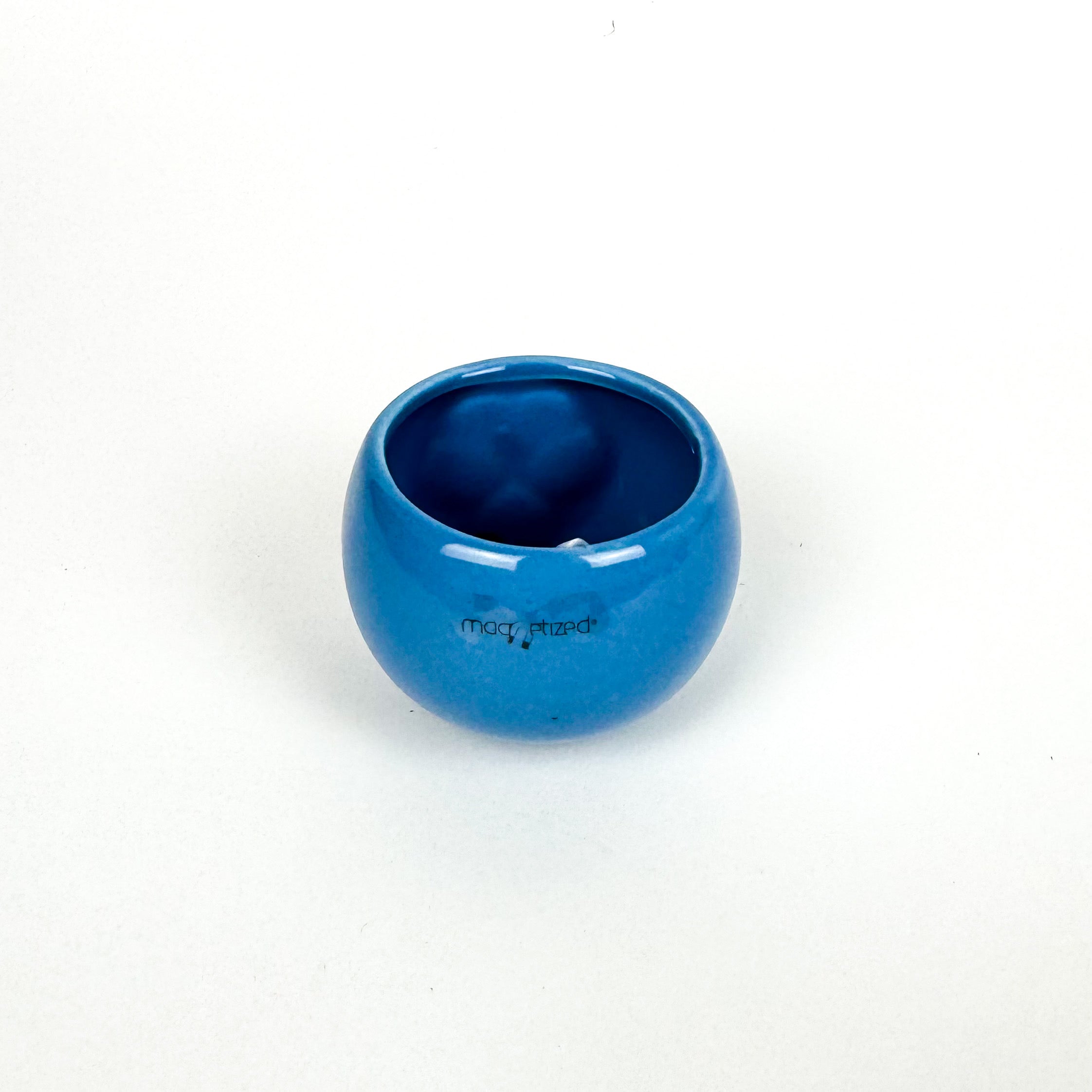 Ceramic Blue Magnetic Plant Pots