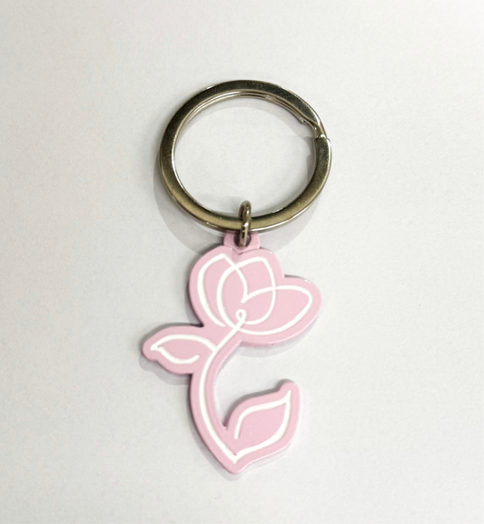 Oh So Floral Key Ring