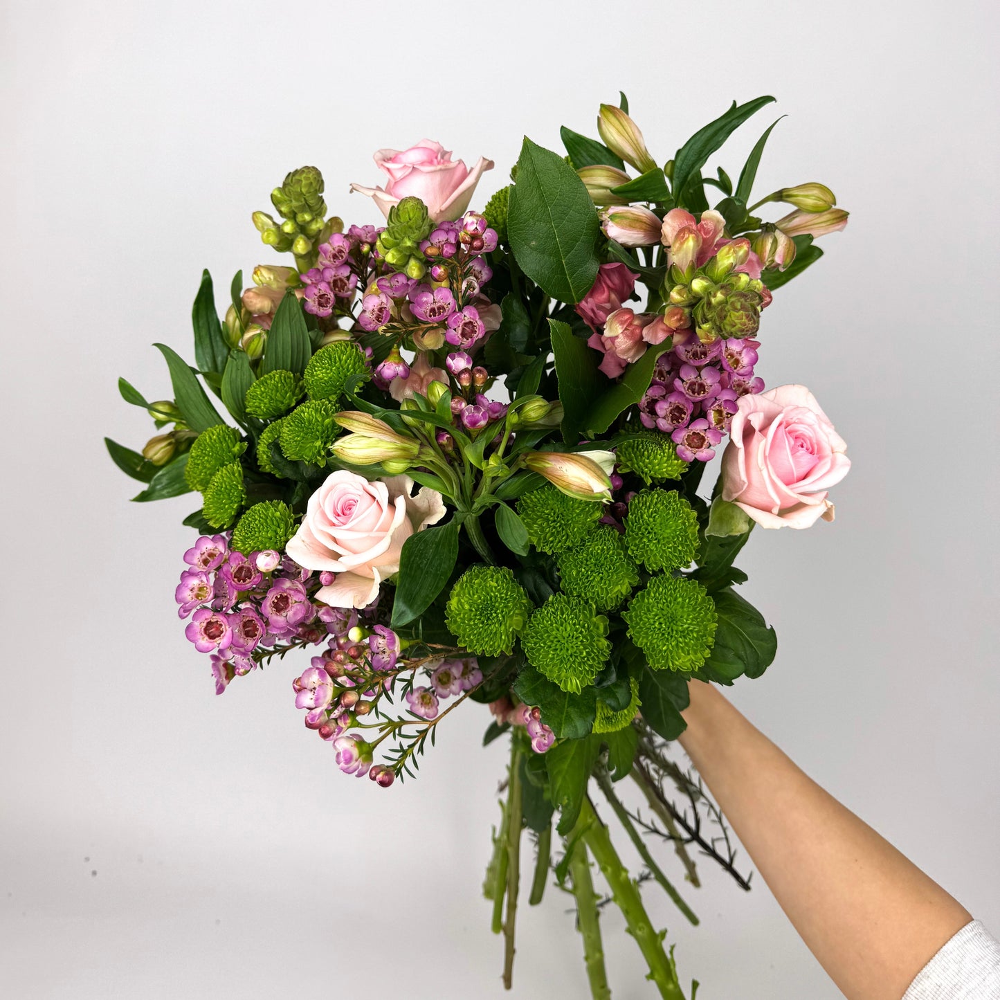 Soft Blush Fresh Flower Bouquet