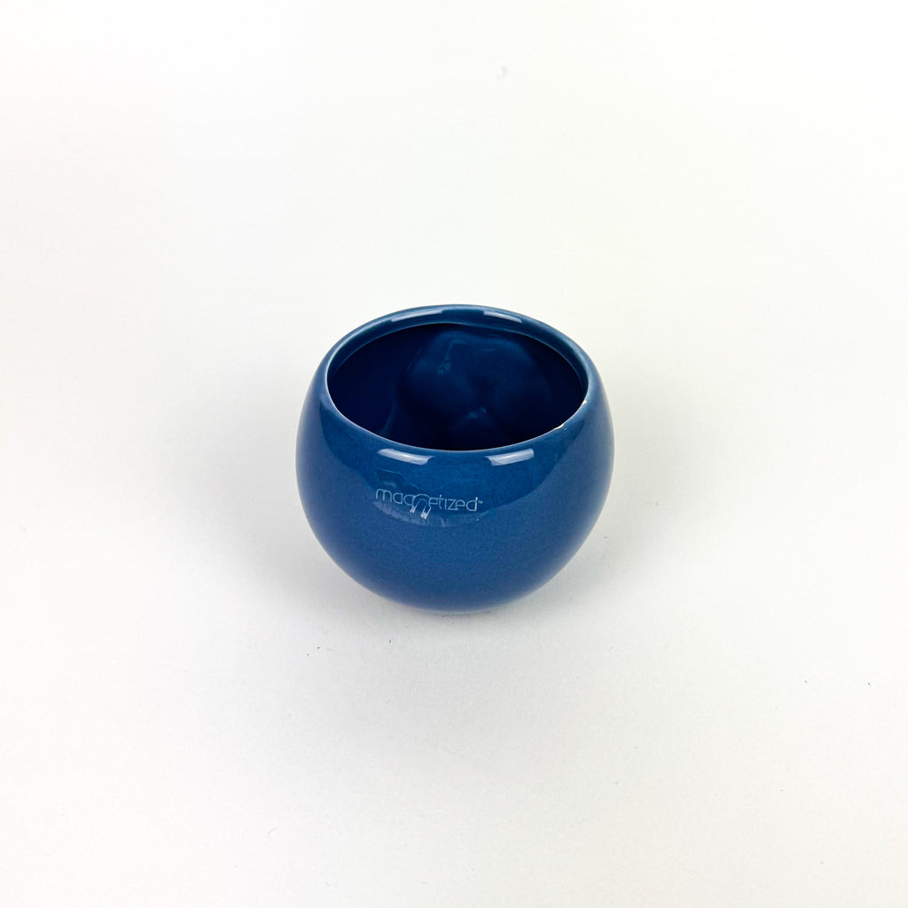 Ceramic Blue Magnetic Plant Pots