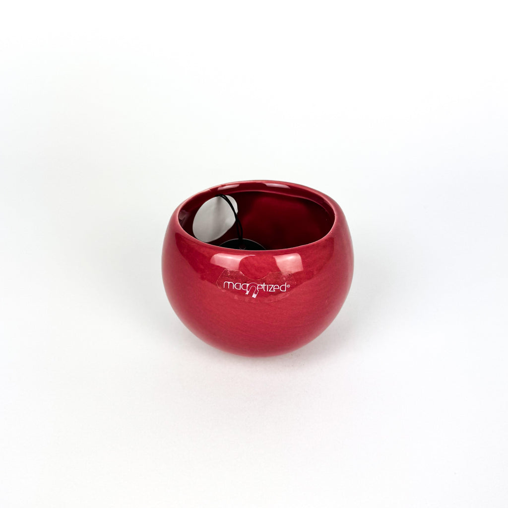 Ceramic purple/ pink Magnetic Plant Pots