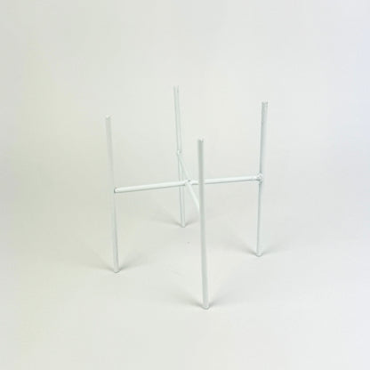 Metal Plant Stand White