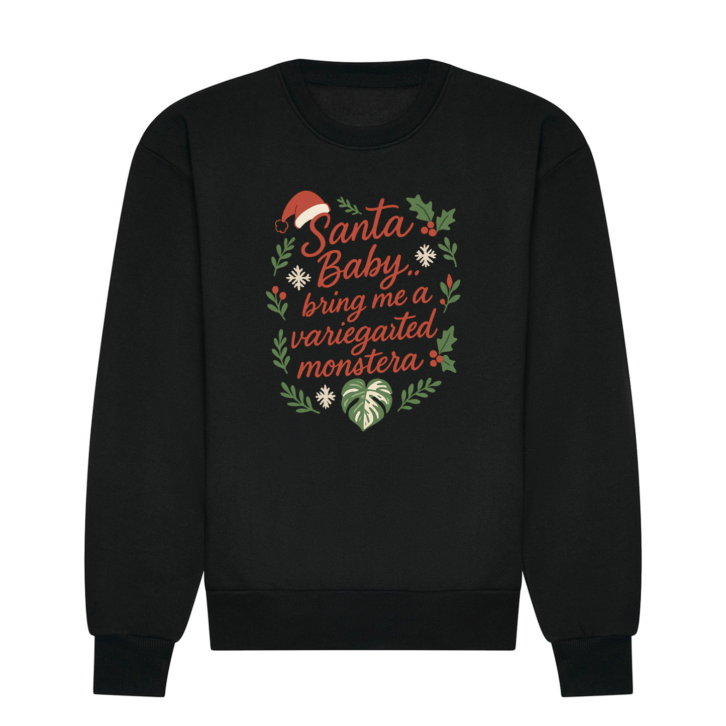 Santa Monstera Xmas Jumper