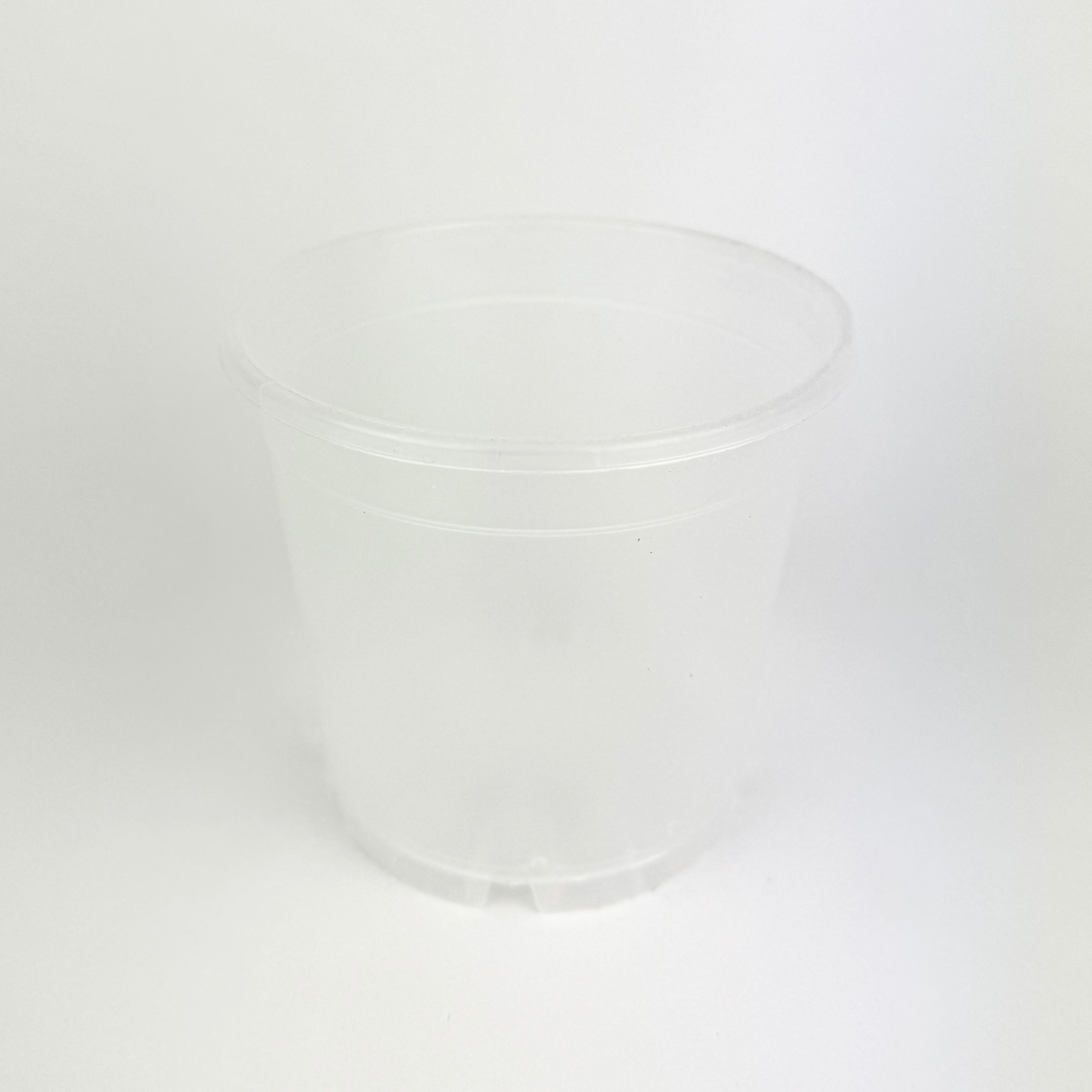 Set of 5 12cm Clear Nursery Pot
