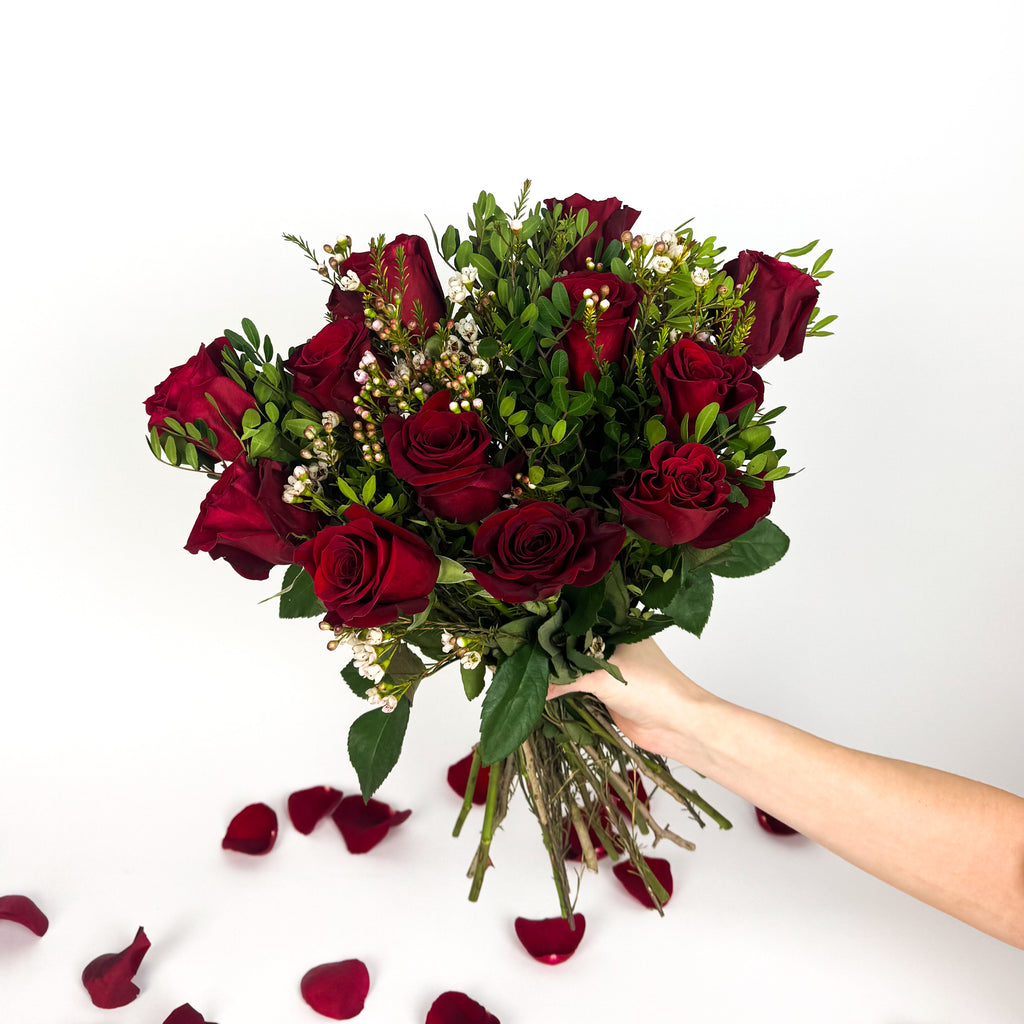 12 Red Rose Bouquet