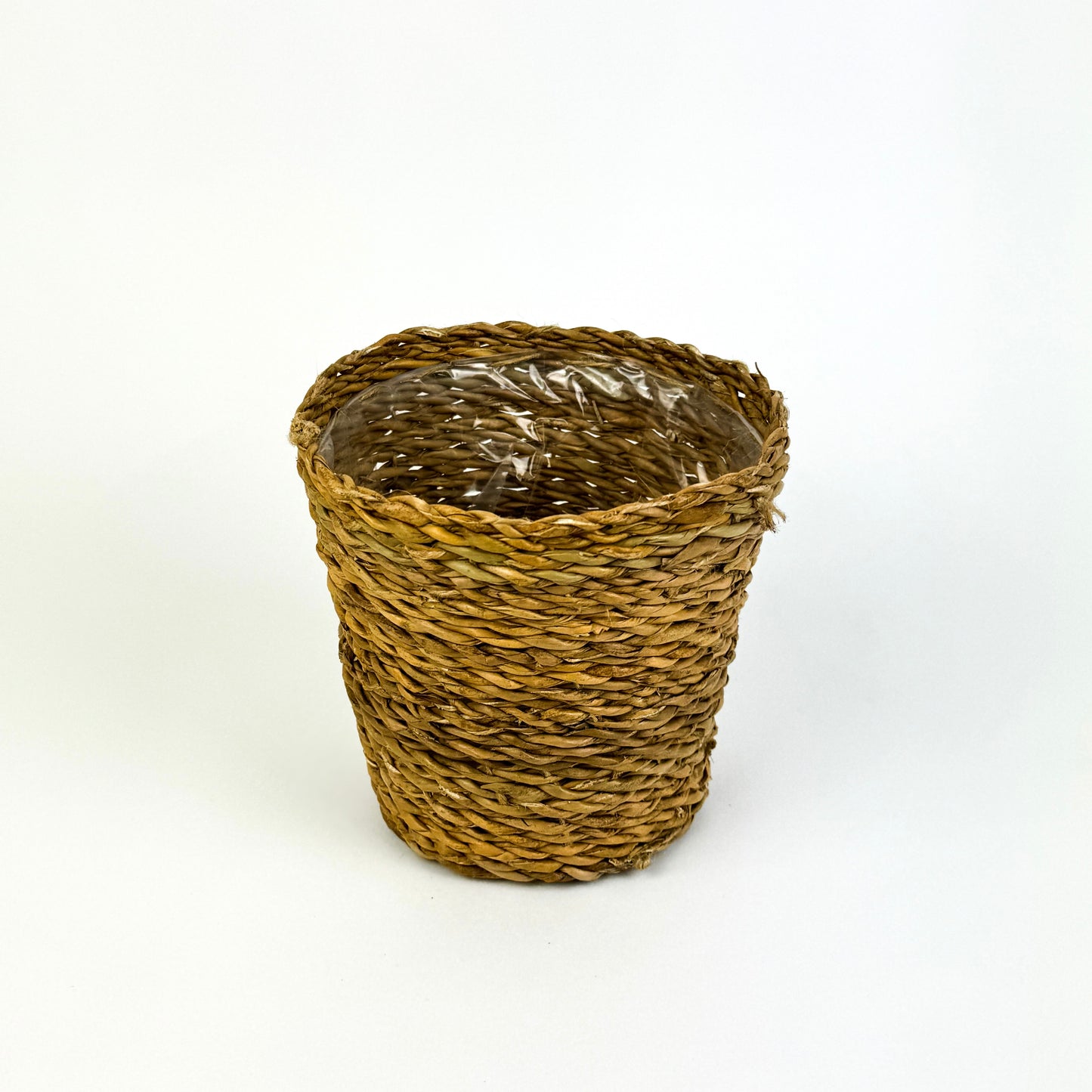 Woven 13cm Decorative Pot