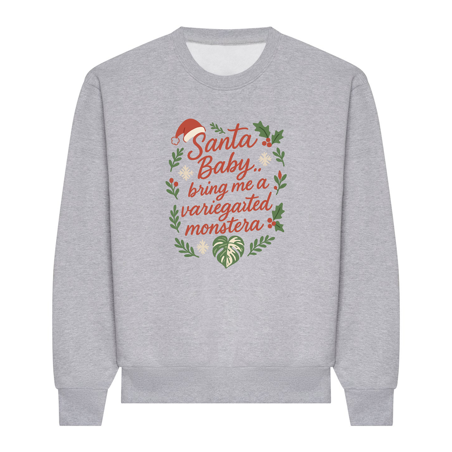 Santa Monstera Xmas Jumper