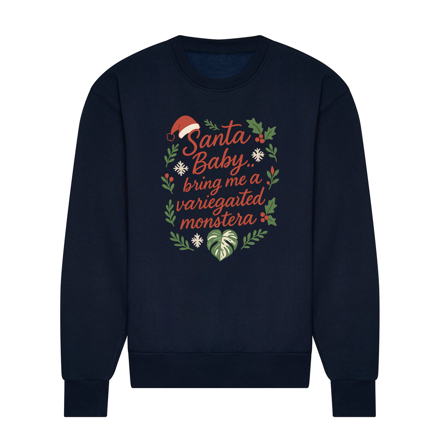 Santa Monstera Xmas Jumper