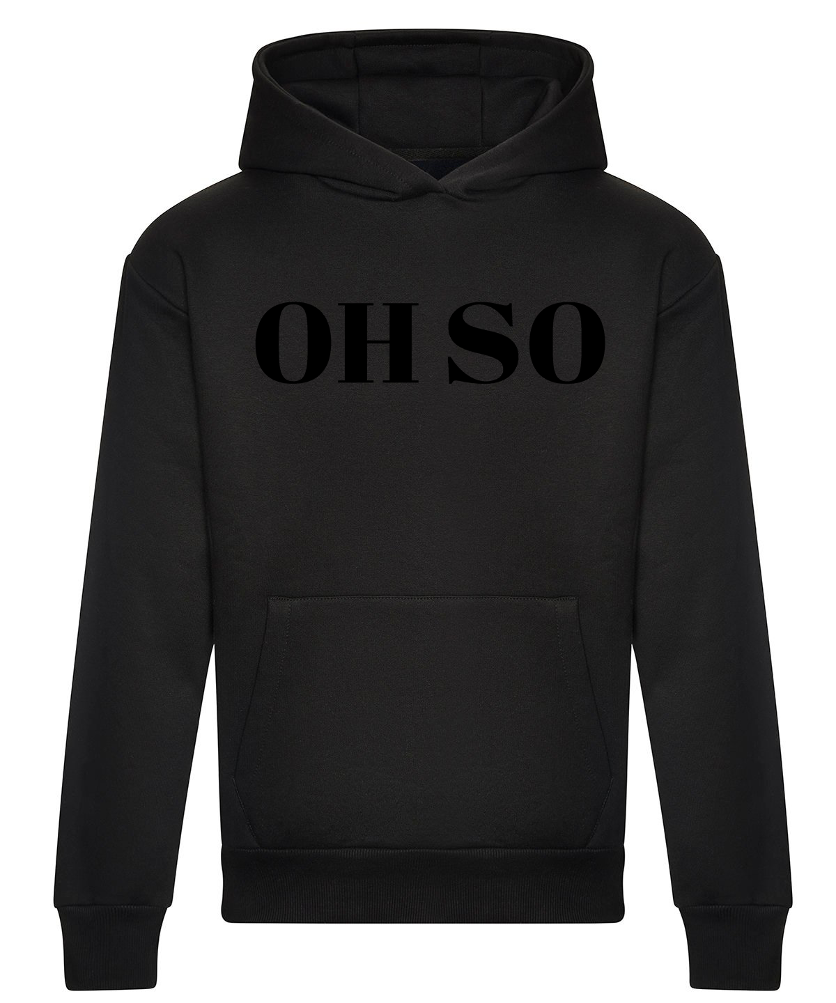 Black OH SO Logo Hoodie