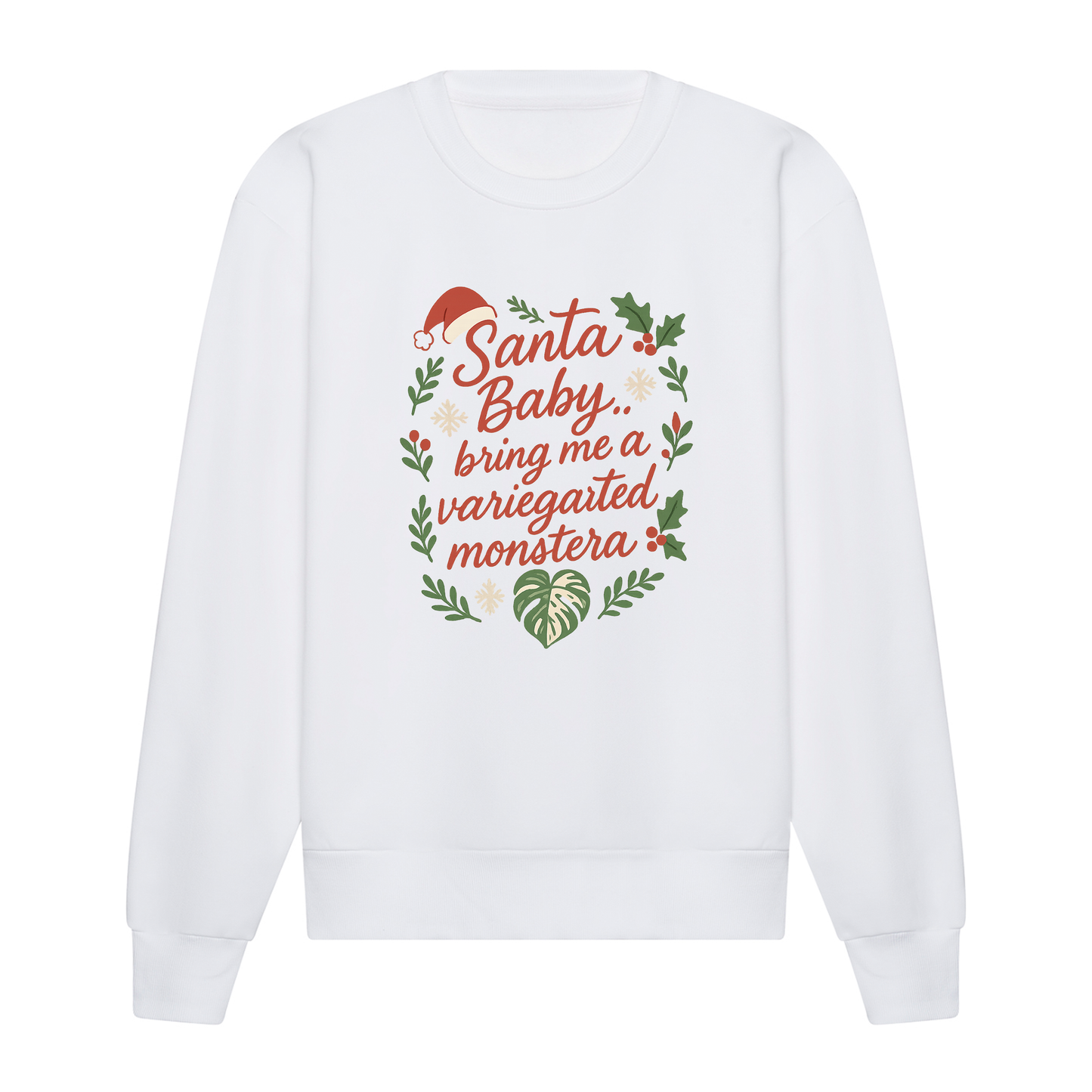 Santa Monstera Xmas Jumper