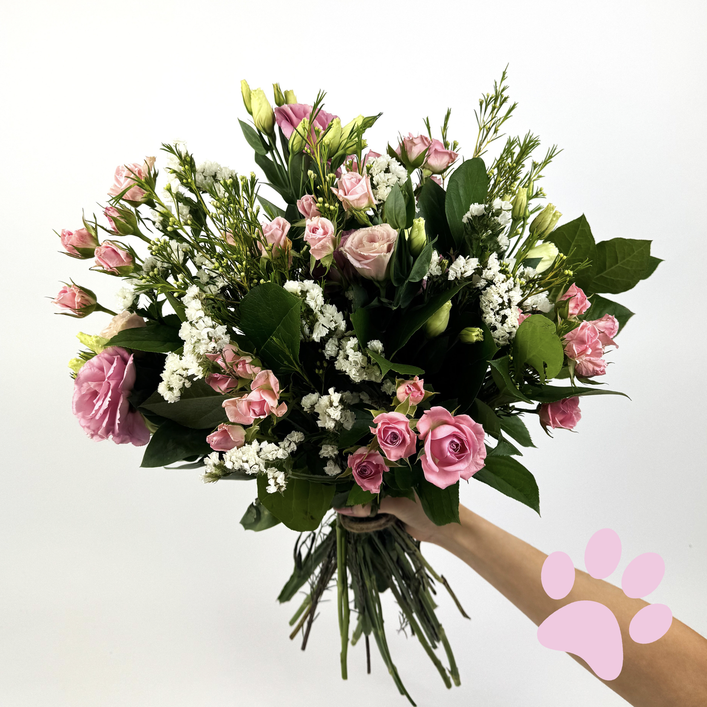 Blush & Pure Flower Bouquet