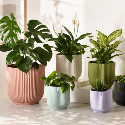 Elho - Vibes fold round 14cm - 25cm Pots