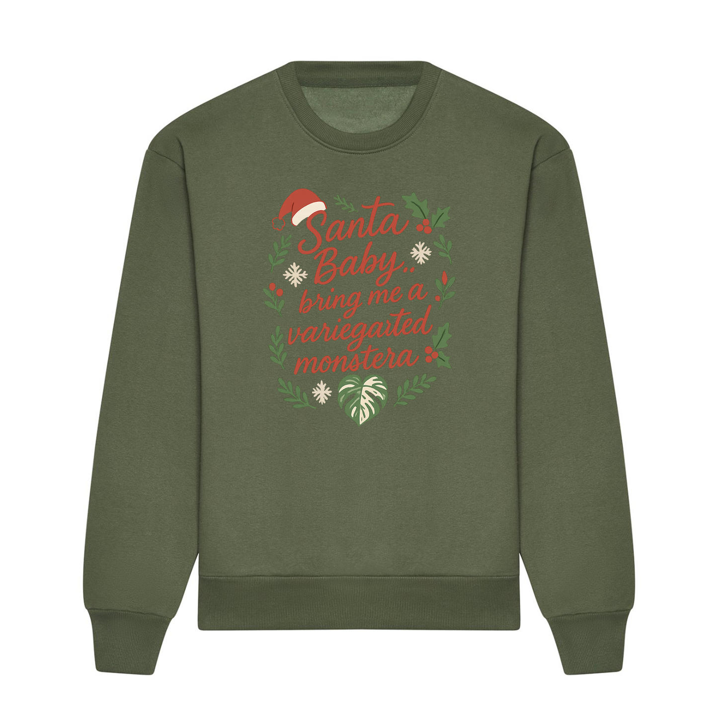 Santa Monstera Xmas Jumper