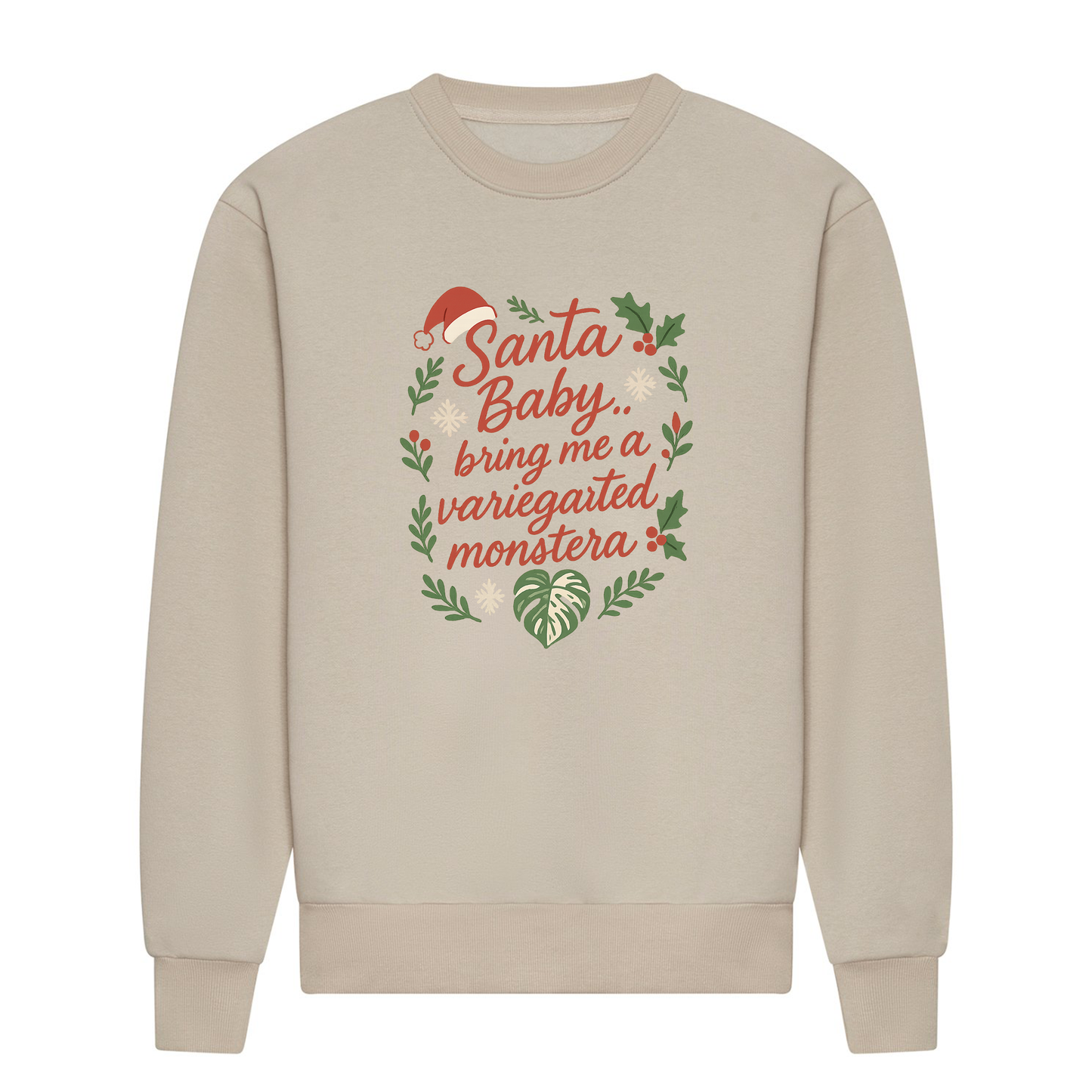 Santa Monstera Xmas Jumper