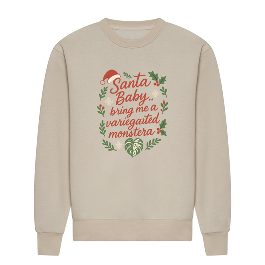 Santa Monstera Xmas Jumper