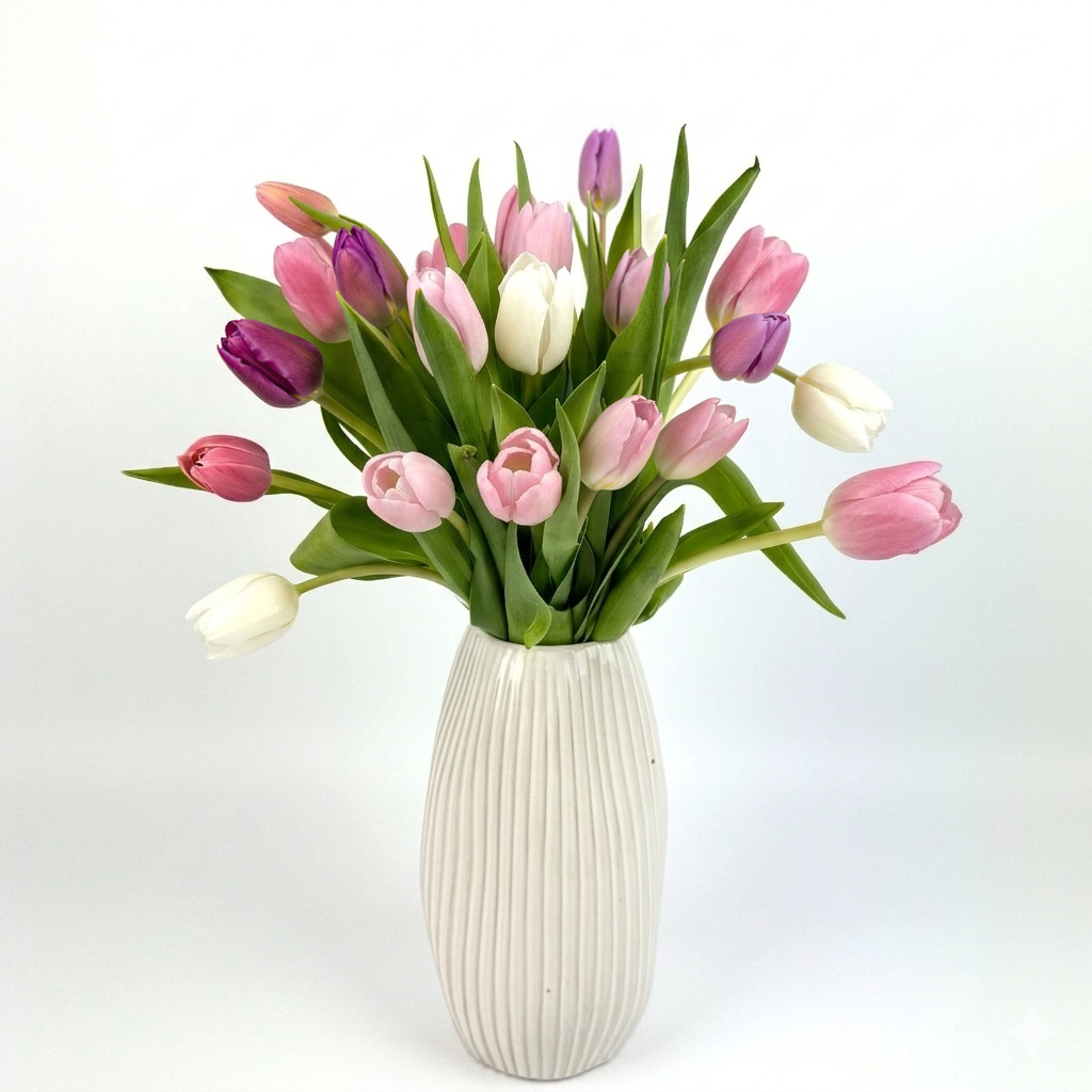 Mother's Day 25 Mixed Fresh Tulips
